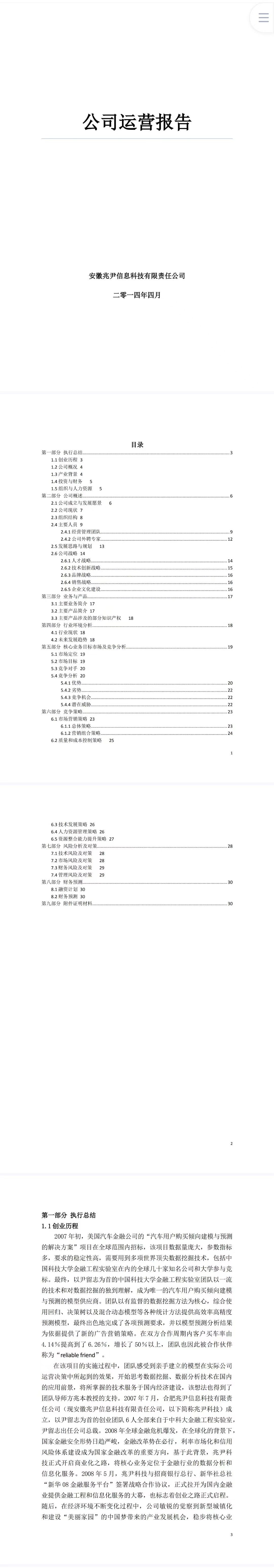 信息科技数据挖掘-运营报告
