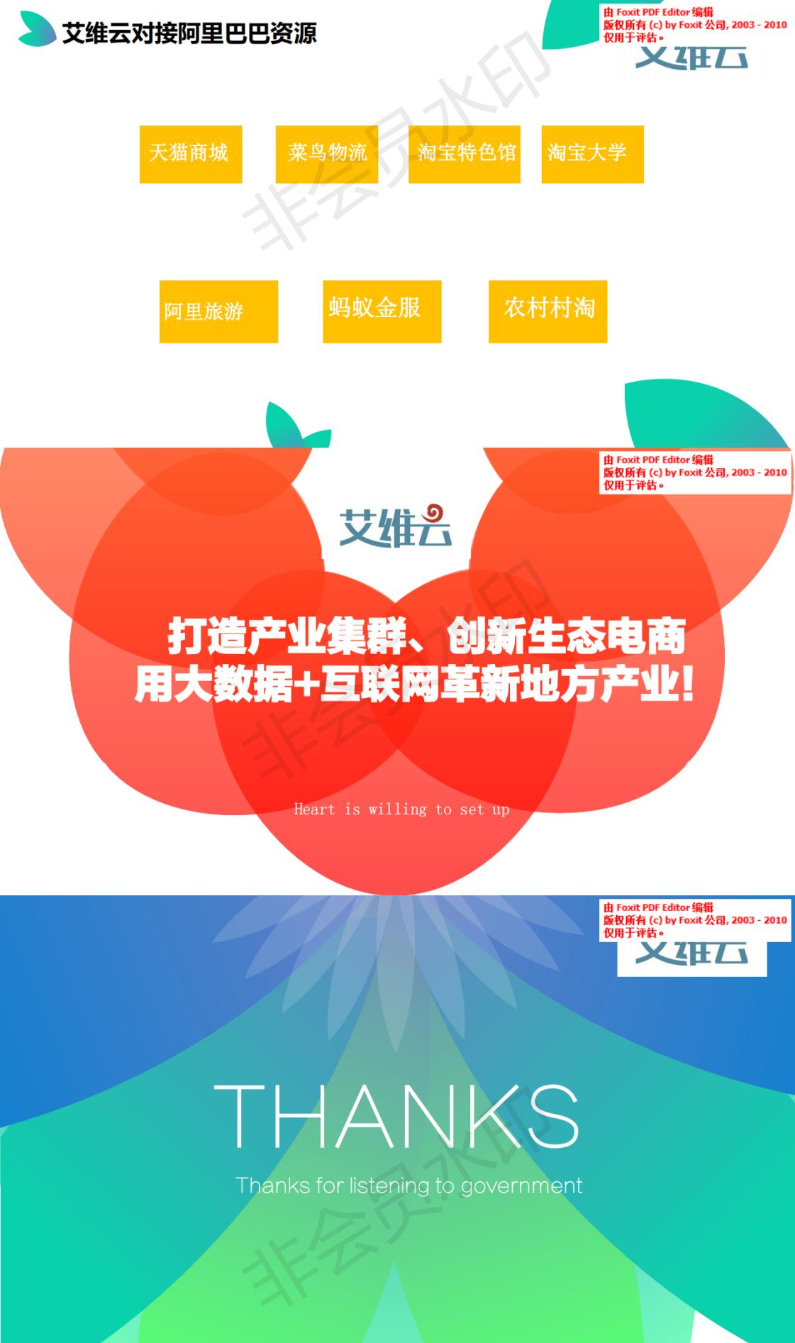 艾维云商业计划书