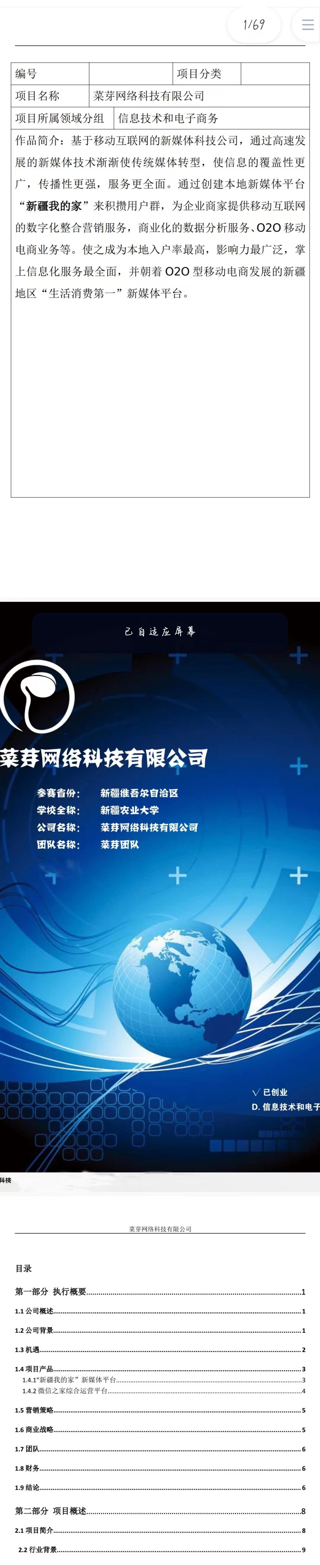 菜芽网络科技项目-运营报告