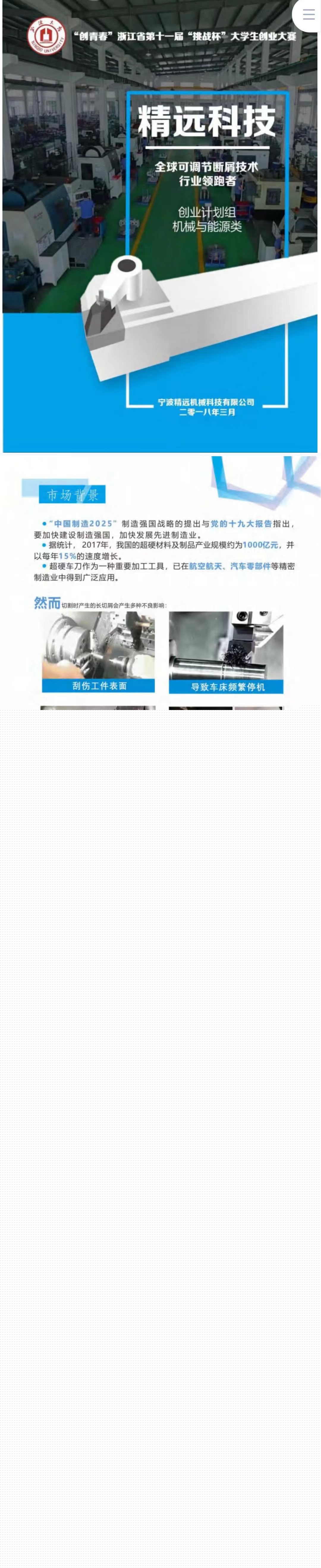 全球可调节断屑技术行业领跑者-项目计划书