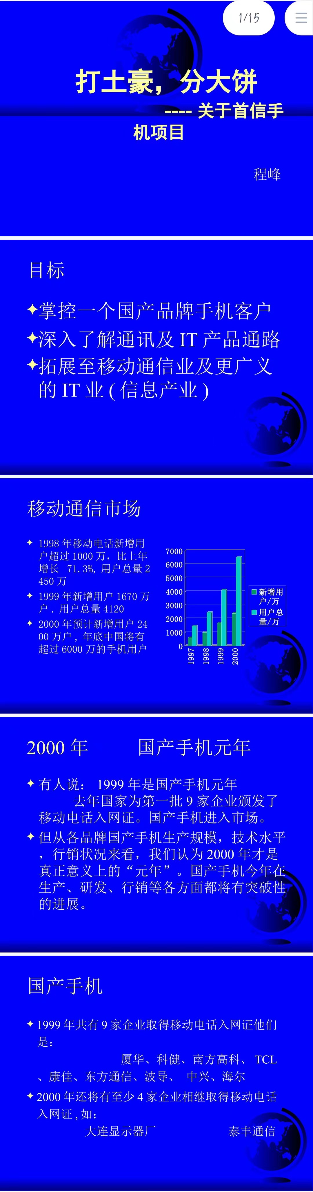 首信手机-ppt