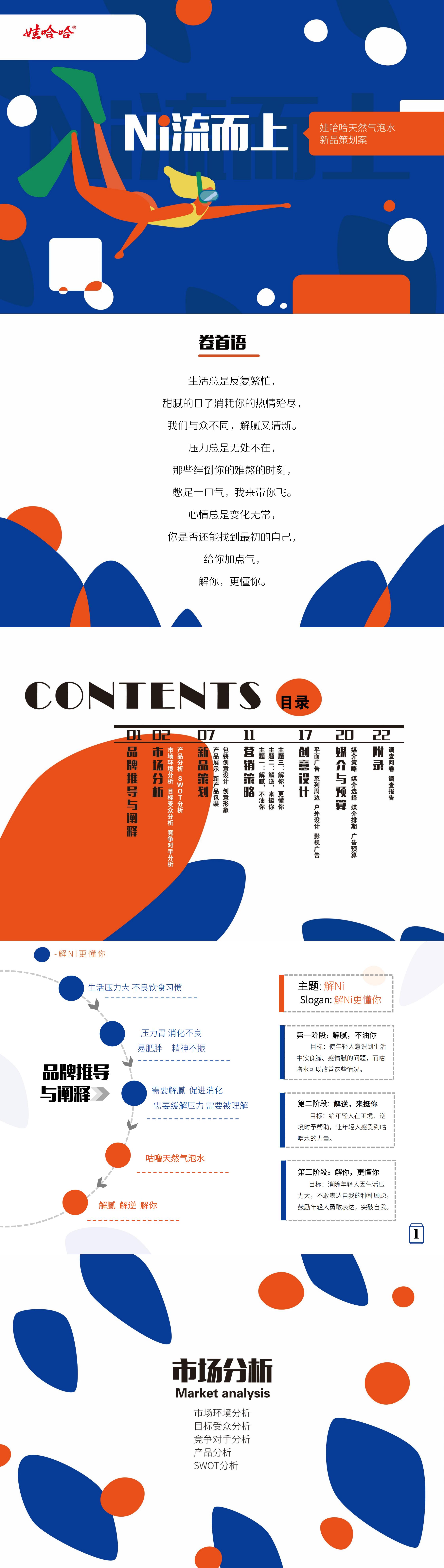 娃哈哈天然气泡水-大广赛-2020-策划案类-二等奖