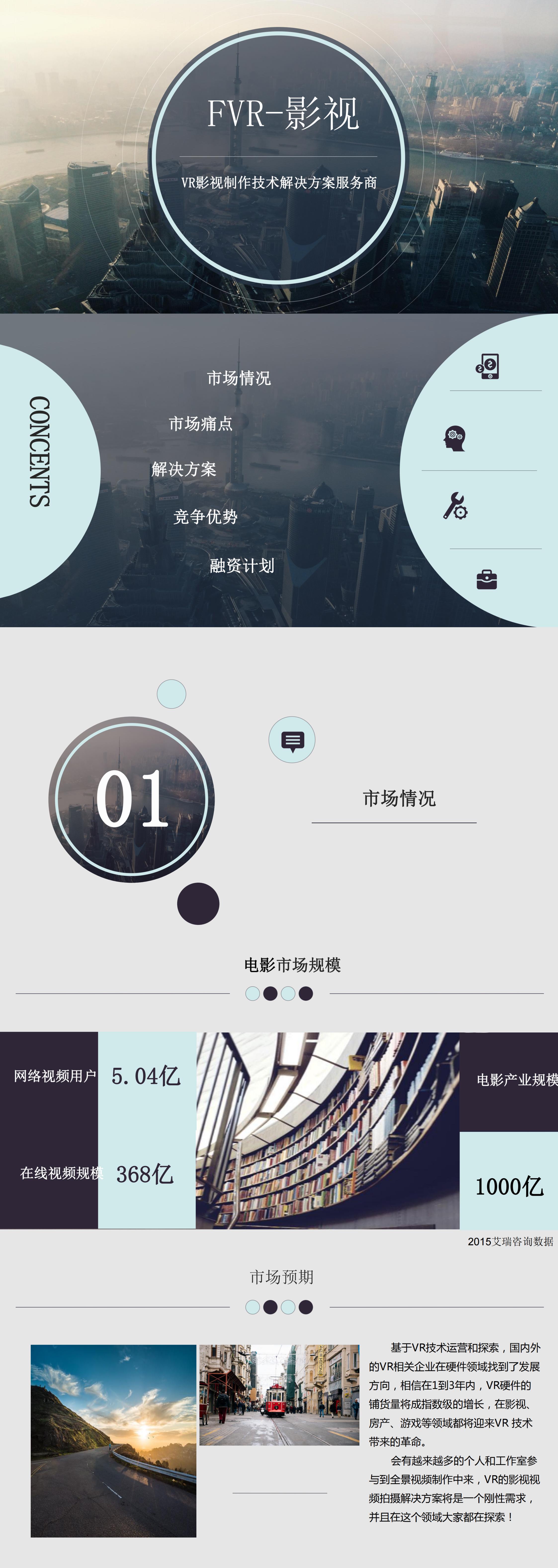 FVR影视制作技术解决方案服务商-PPT