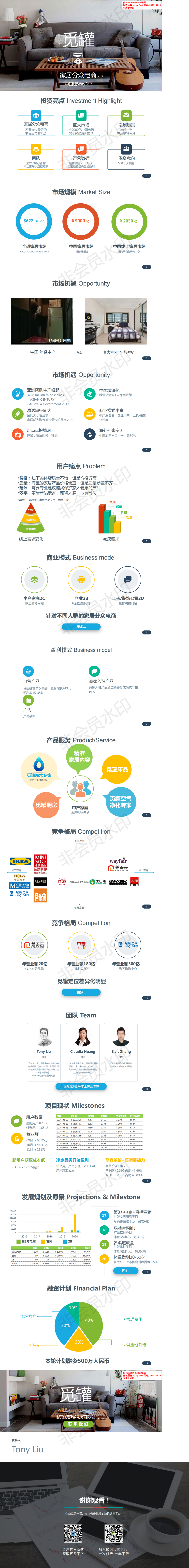 《觅罐》家居分众电商 商业计划书.