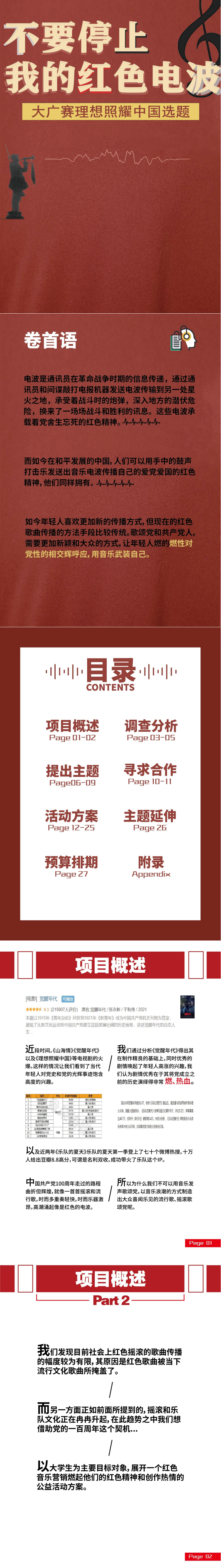 ”不要停止我的红色电波“-全国大学生广告艺术大赛-国赛三等奖
