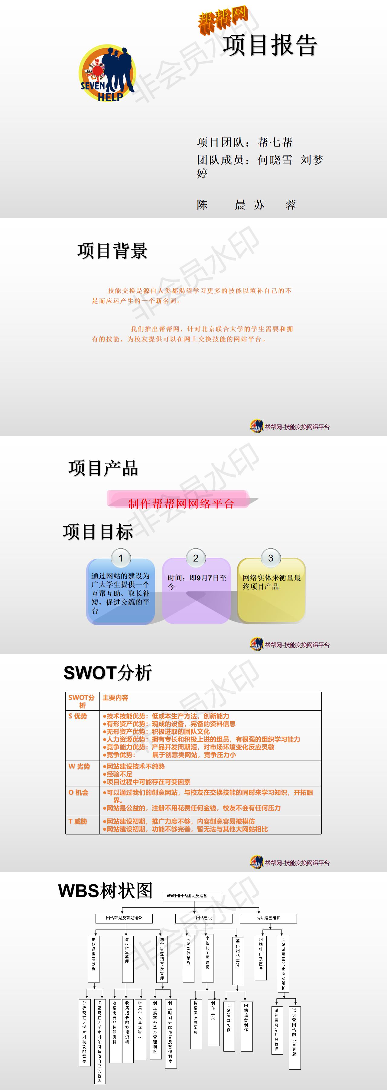 帮帮网项目报告-PPT