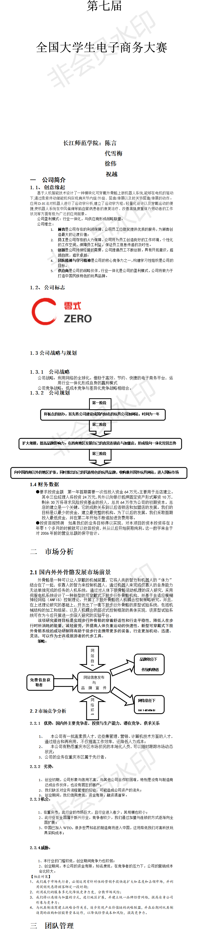 电子商务-项目计划书