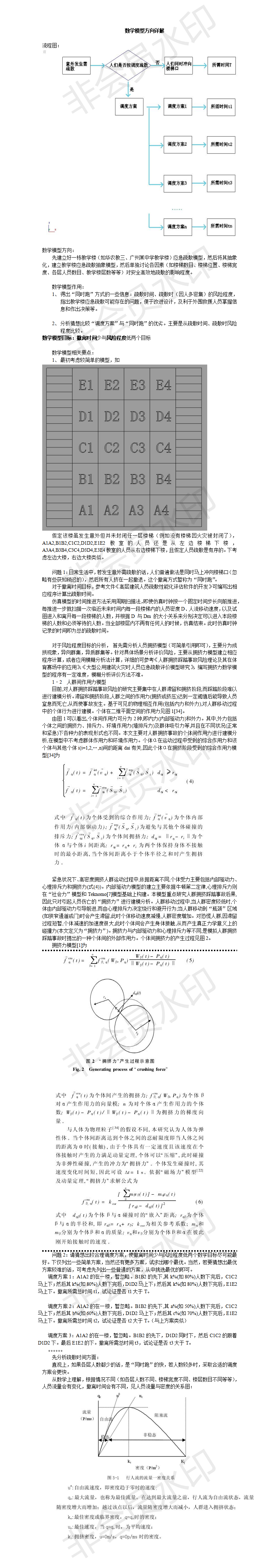 数学模型方向简介-项目计划书