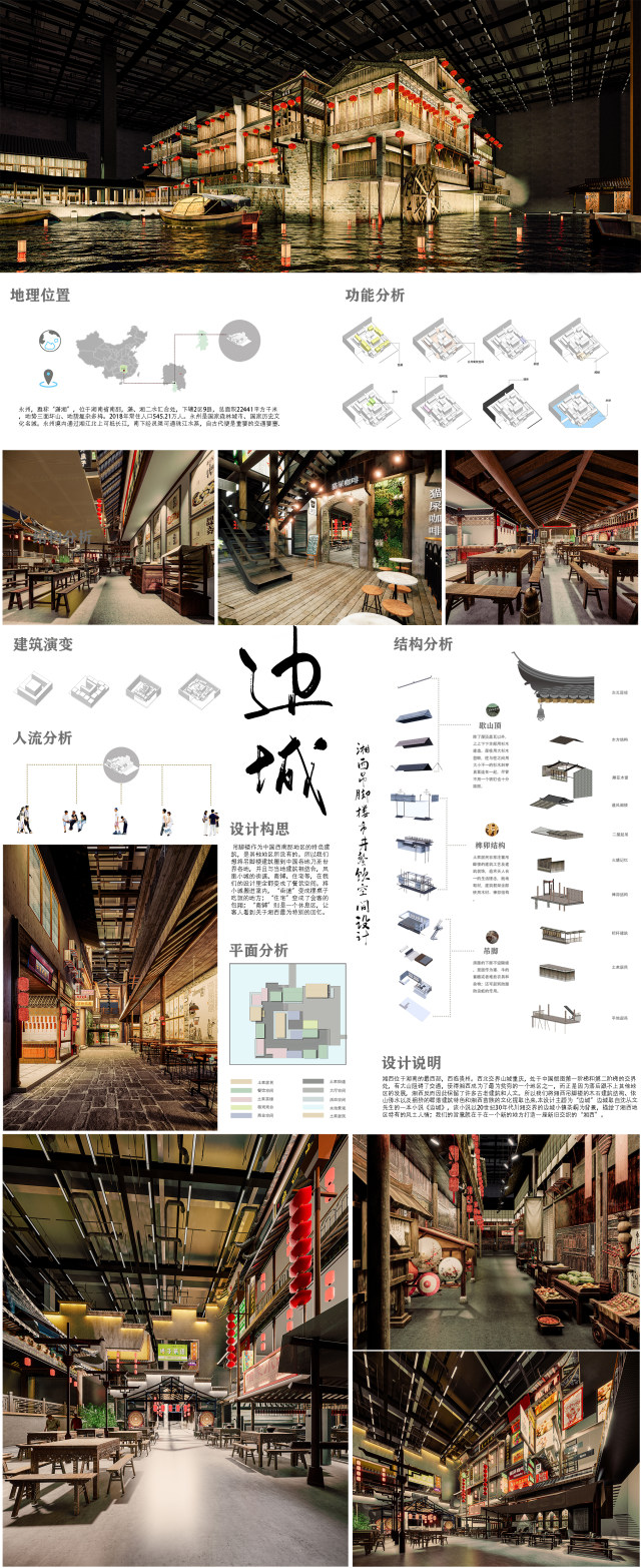 8th-NCDA设计-边城—湘西吊脚楼市井餐饮空间设计