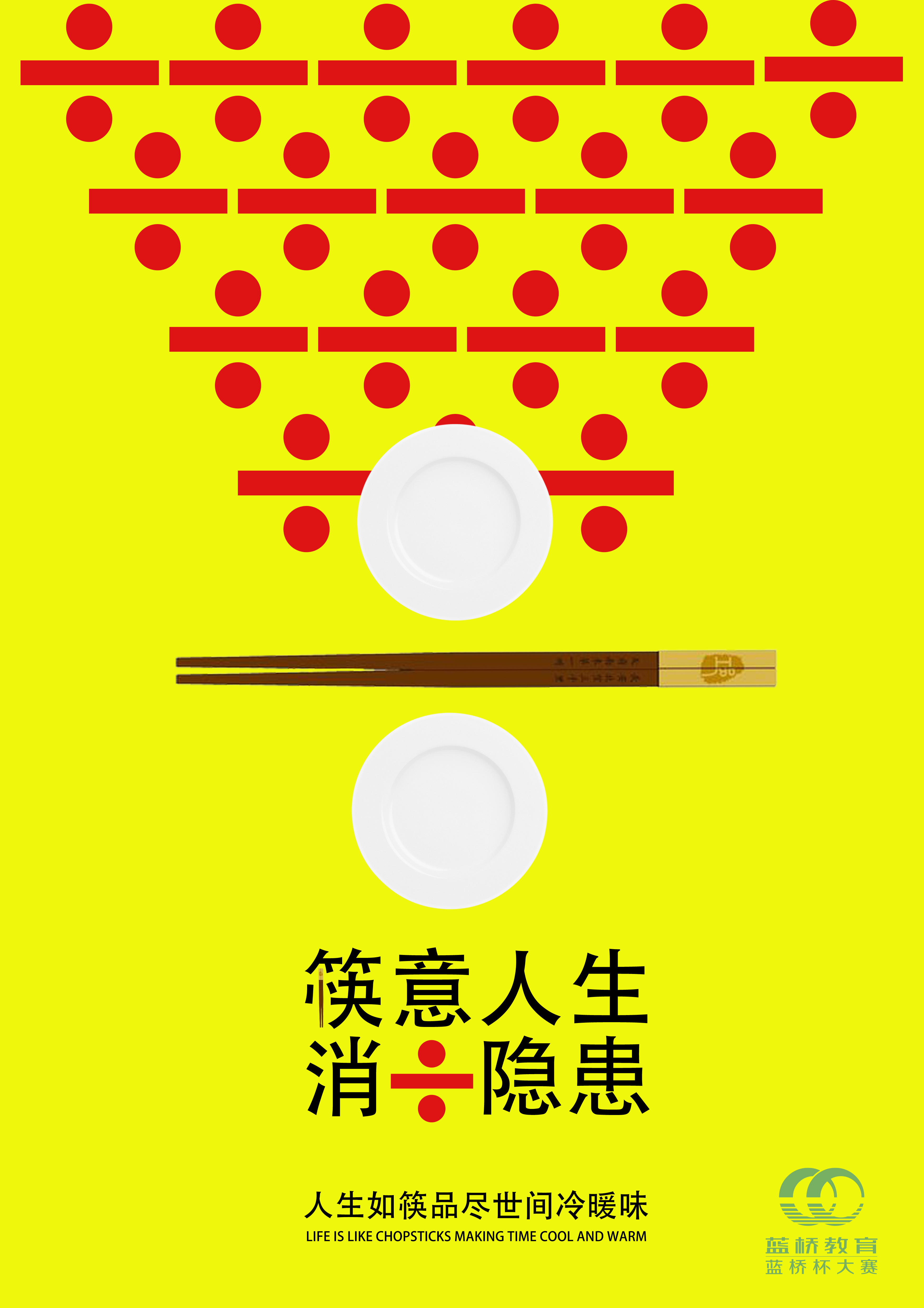 蓝桥杯高校视觉艺术设计赛-2022-平面类-一等奖-筷意人生-消除隐患