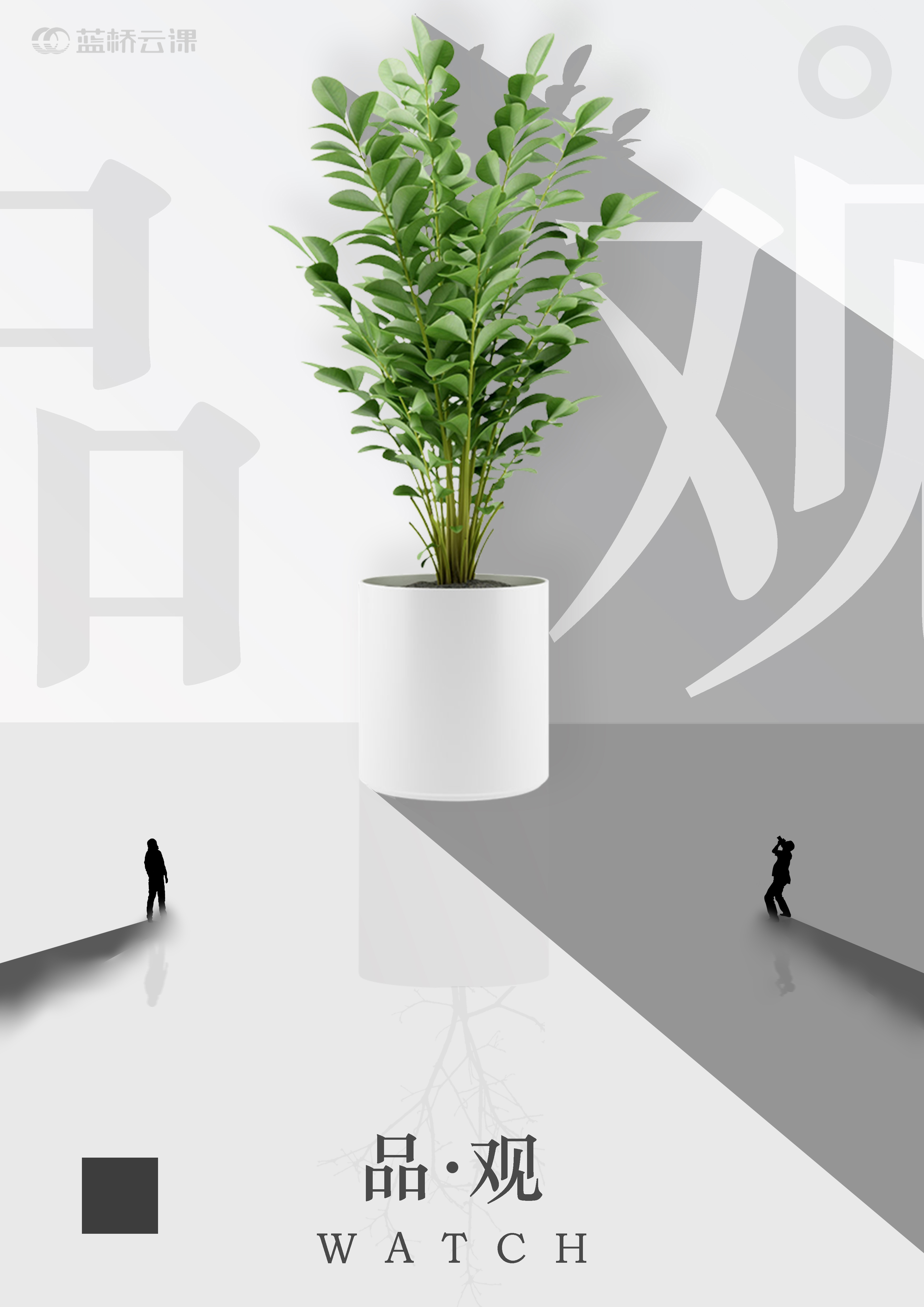 蓝桥杯高校视觉艺术设计赛-2022-平面类-一等奖-《观》