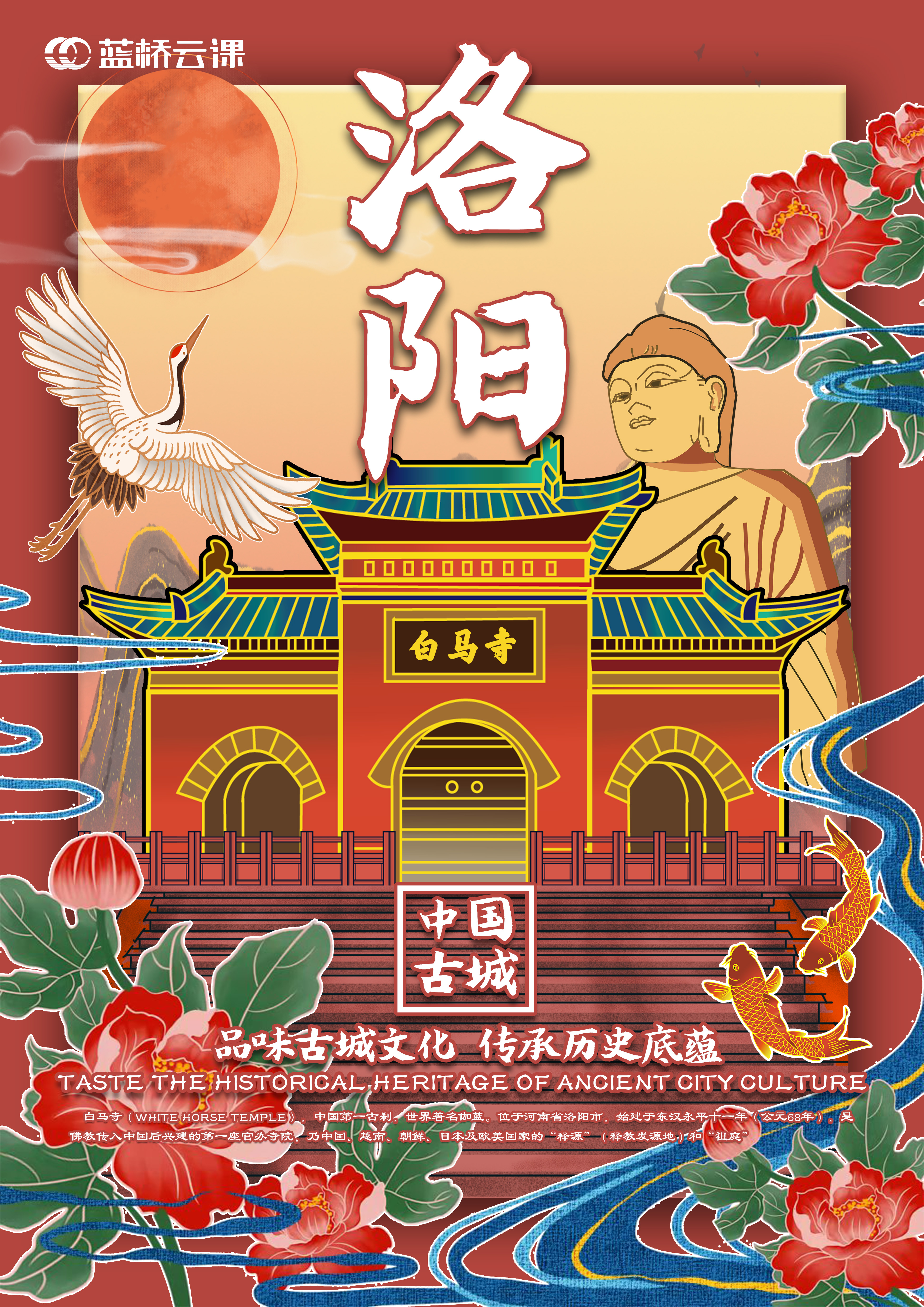 蓝桥杯高校视觉艺术设计赛-2022-平面类-一等奖-品味古城文化 传承历史底蕴-洛阳