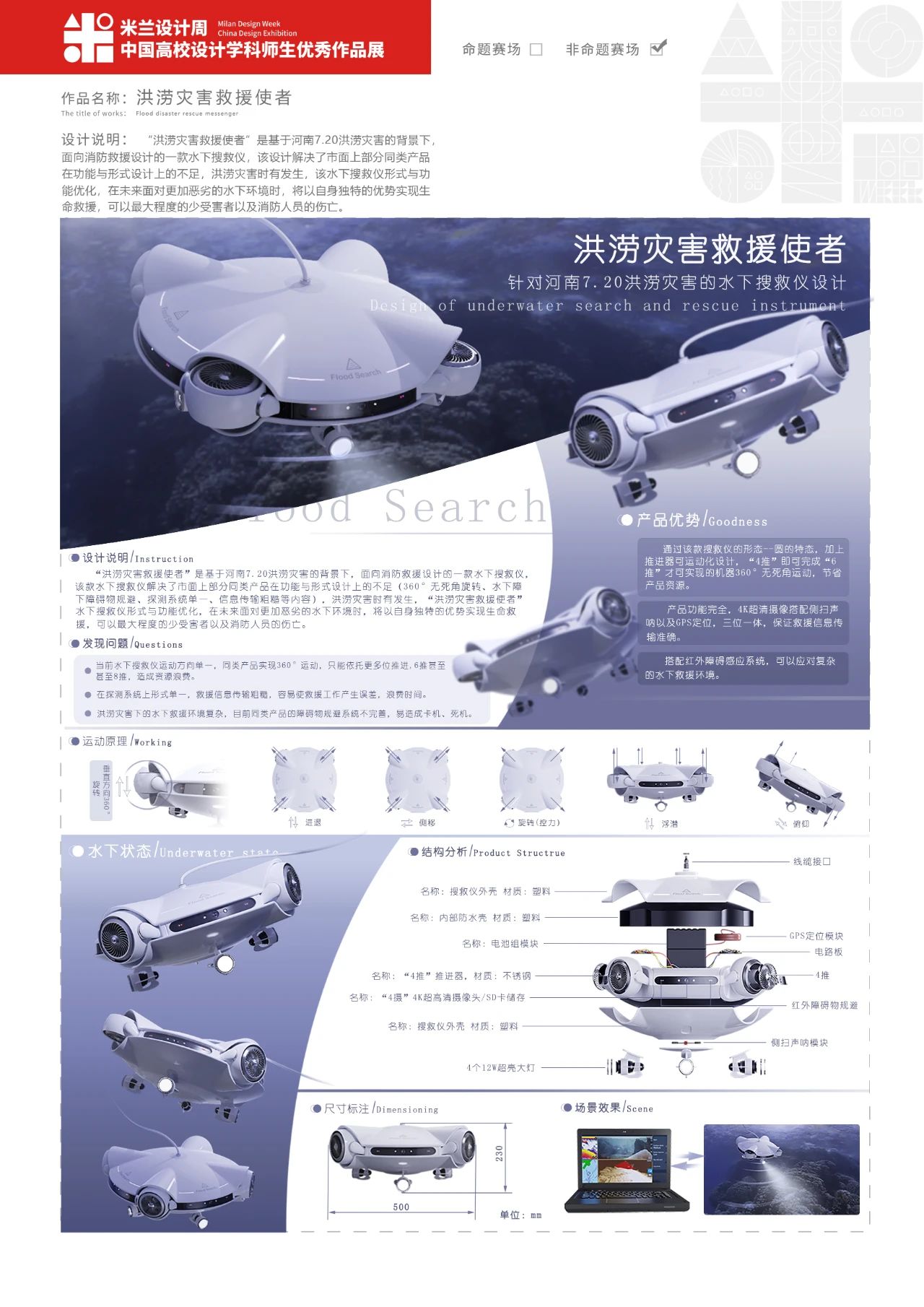 《洪涝灾害救援使者》