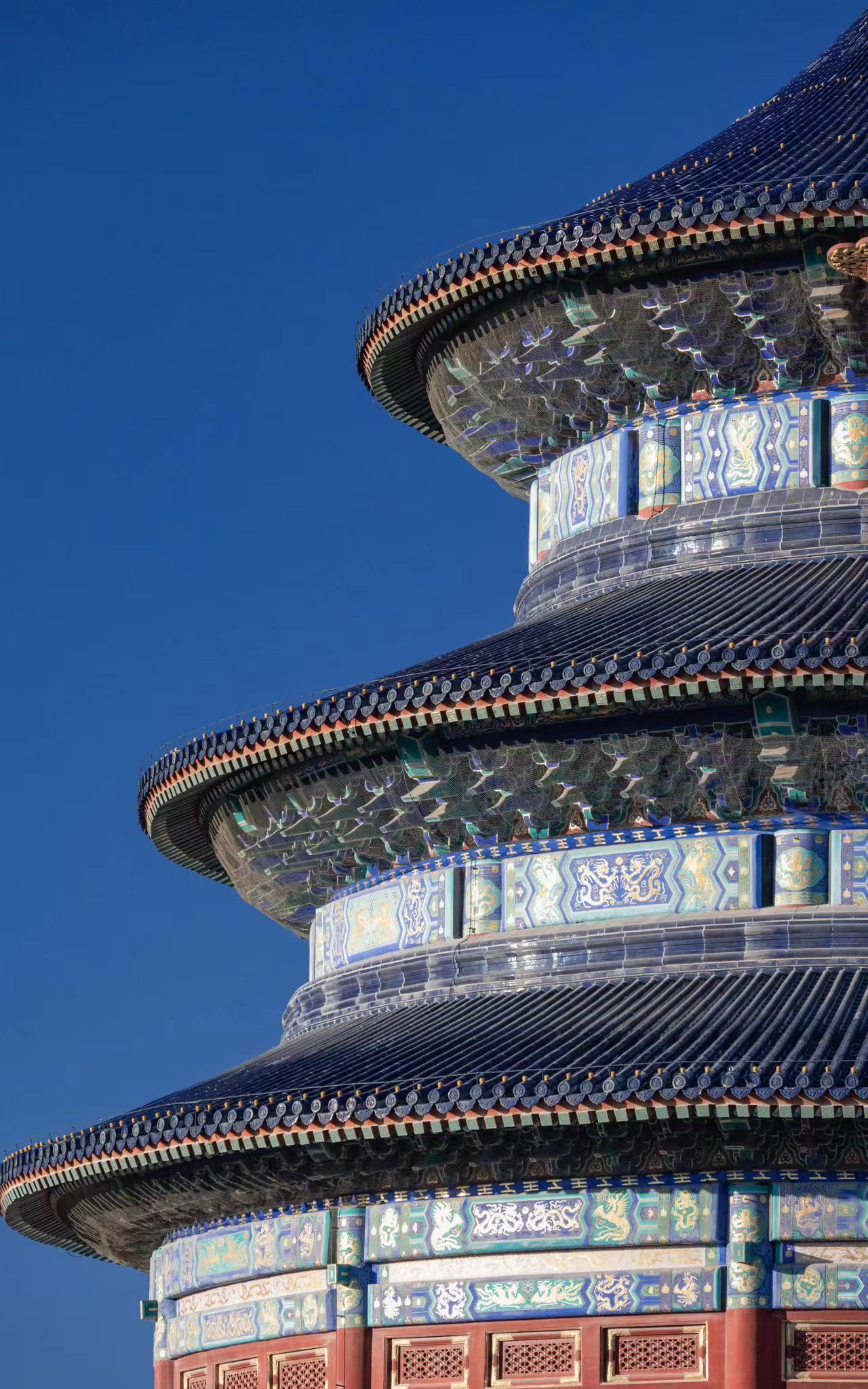 《极简东方美学——天坛》-2024年中国大学生当代摄影奖获奖作品展-金奖作品